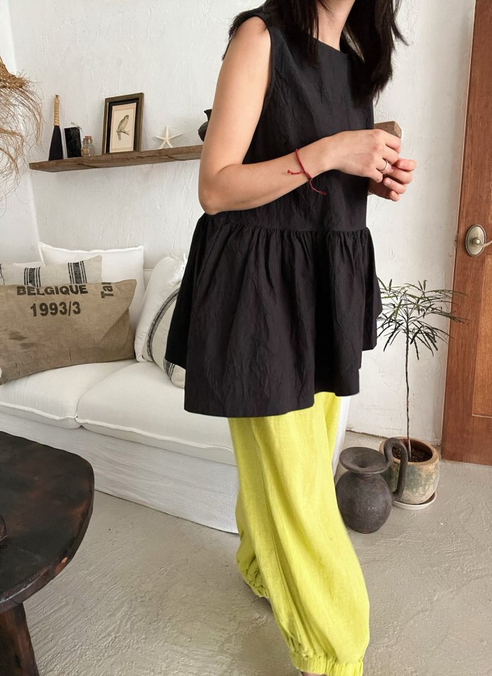 Lagrass - Korean Women Fashion - #momslook - Mini Asym Blouse - 11