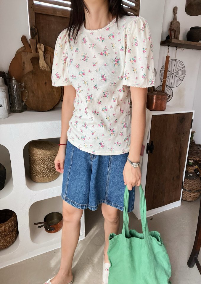 Lagrass - Korean Women Fashion - #momslook - Setia Tee - 6