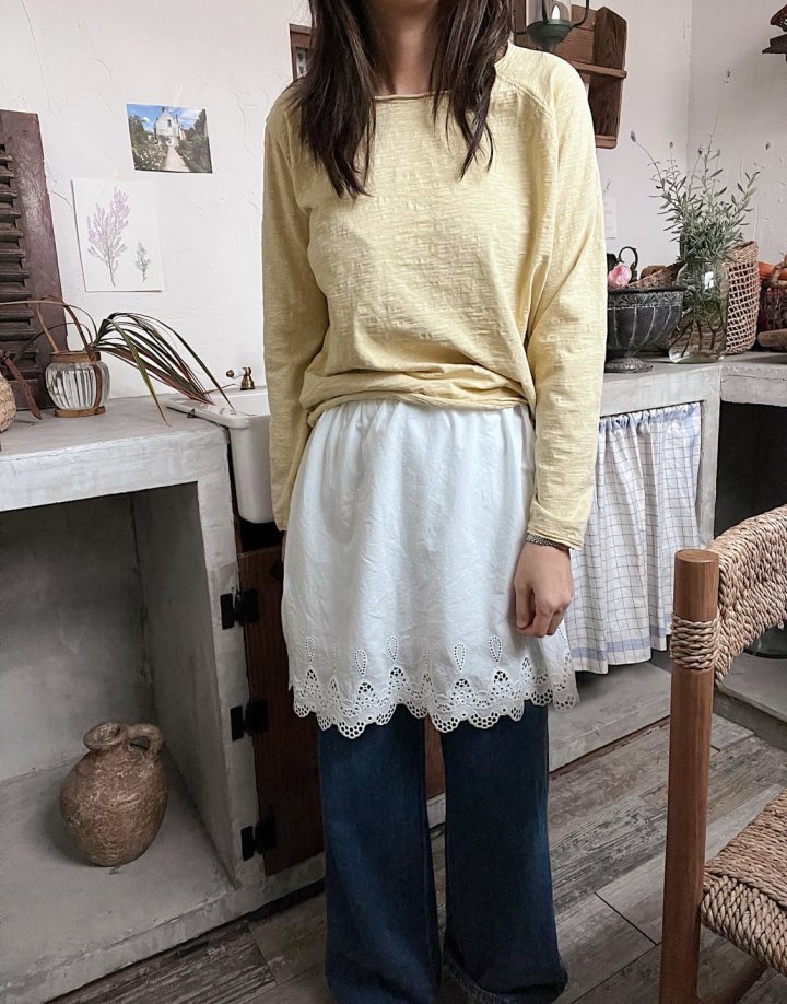 Lagrass - Korean Women Fashion - #thelittlethings - Belly Skirt - 4