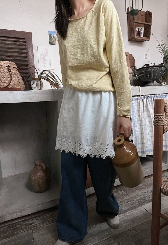 Lagrass - Korean Women Fashion - #momslook - Belly Skirt - 8