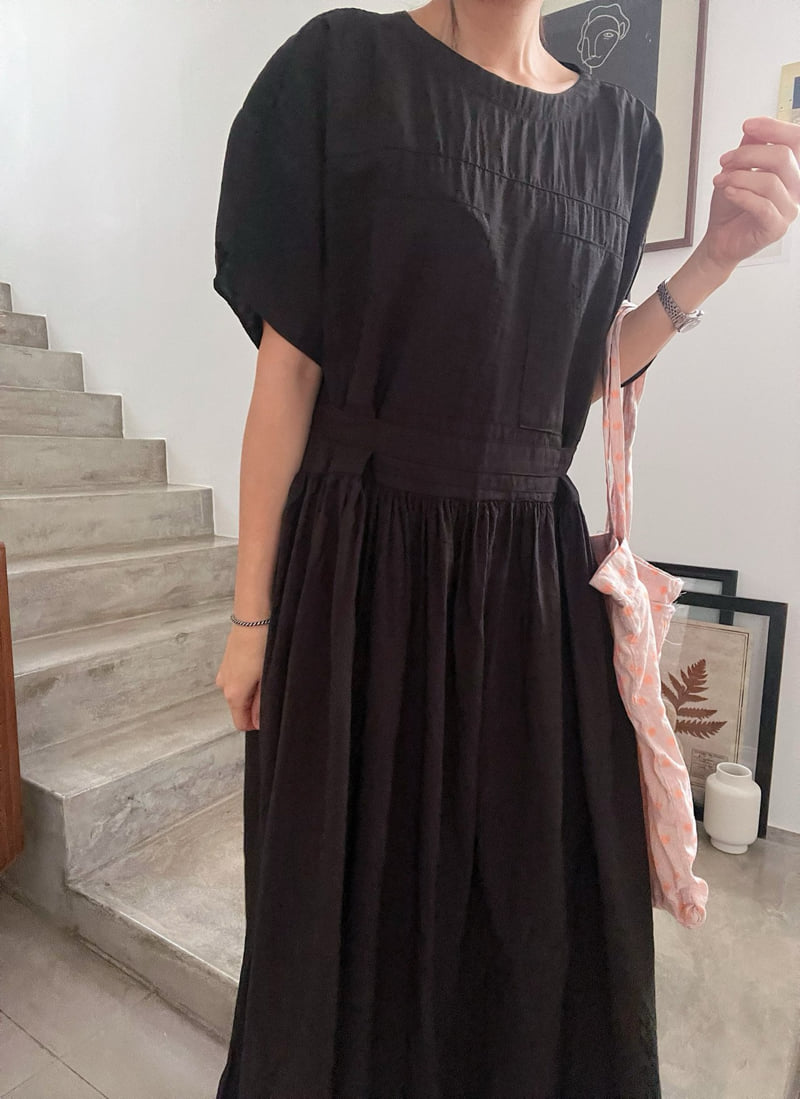 Lagrass - Korean Women Fashion - #momslook - Velty One-piece - 8