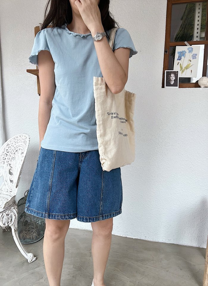 Lagrass - Korean Women Fashion - #pursuepretty - Blur Tee - 12