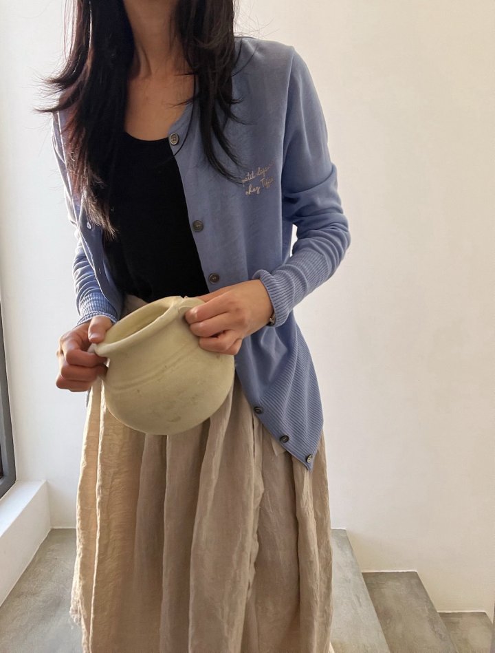 Lagrass - Korean Women Fashion - #restrostyle - Mer Cardigan - 6