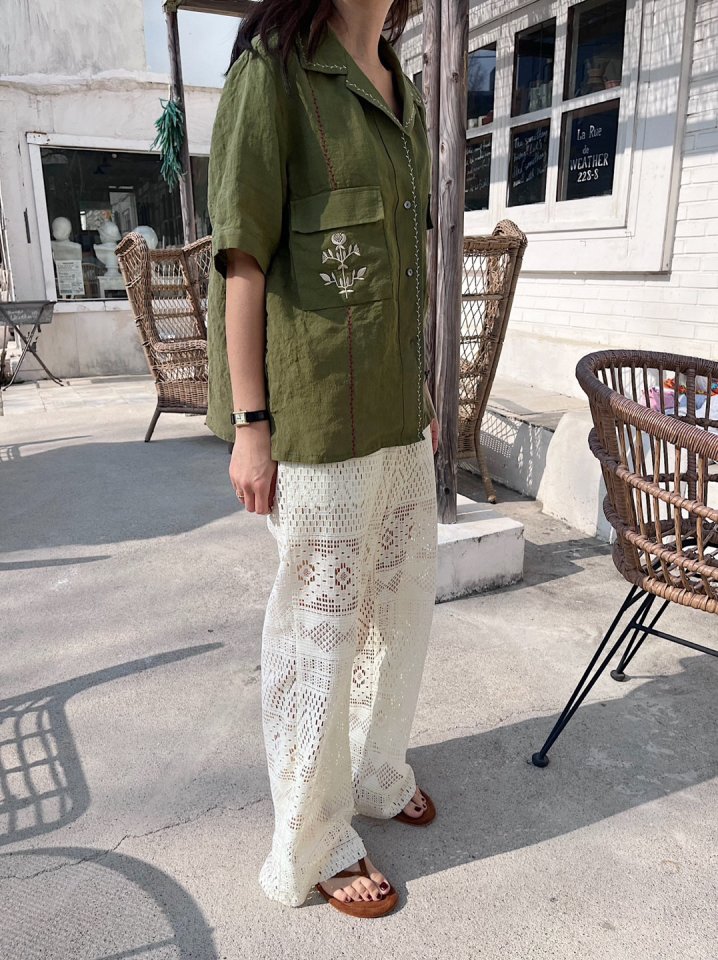 Lagrass - Korean Women Fashion - #restrostyle - Flee Pants - 5
