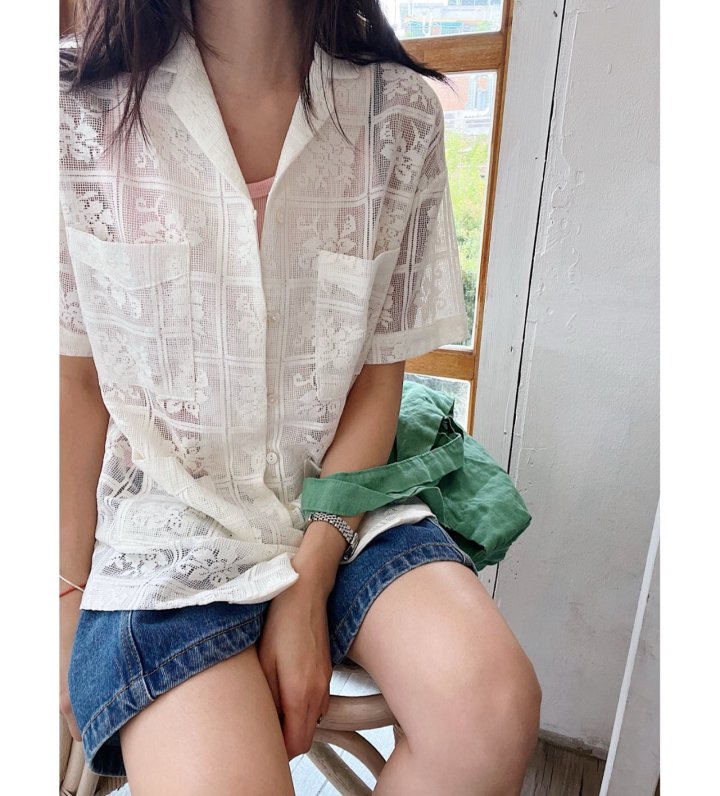 Lagrass - Korean Women Fashion - #restrostyle - Nasca Shirt