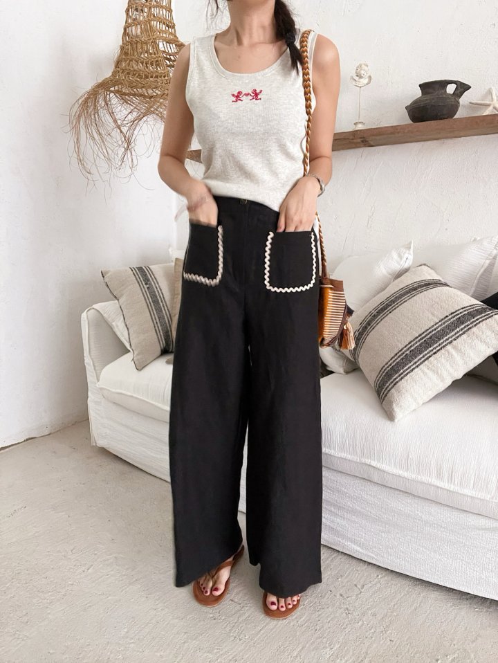 Lagrass - Korean Women Fashion - #restrostyle - Blin Pants - 10