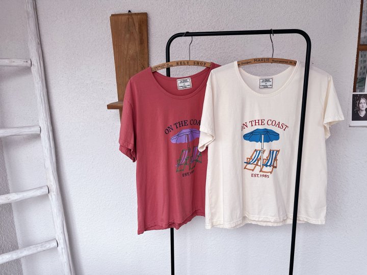 Lagrass - Korean Women Fashion - #restrostyle - Coste Tee - 9
