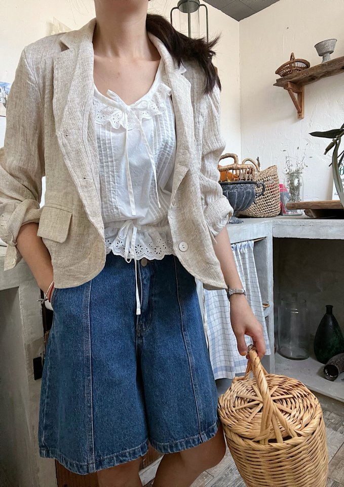 Lagrass - Korean Women Fashion - #romanticstyle - Bly Sleeveless Blouse - 7