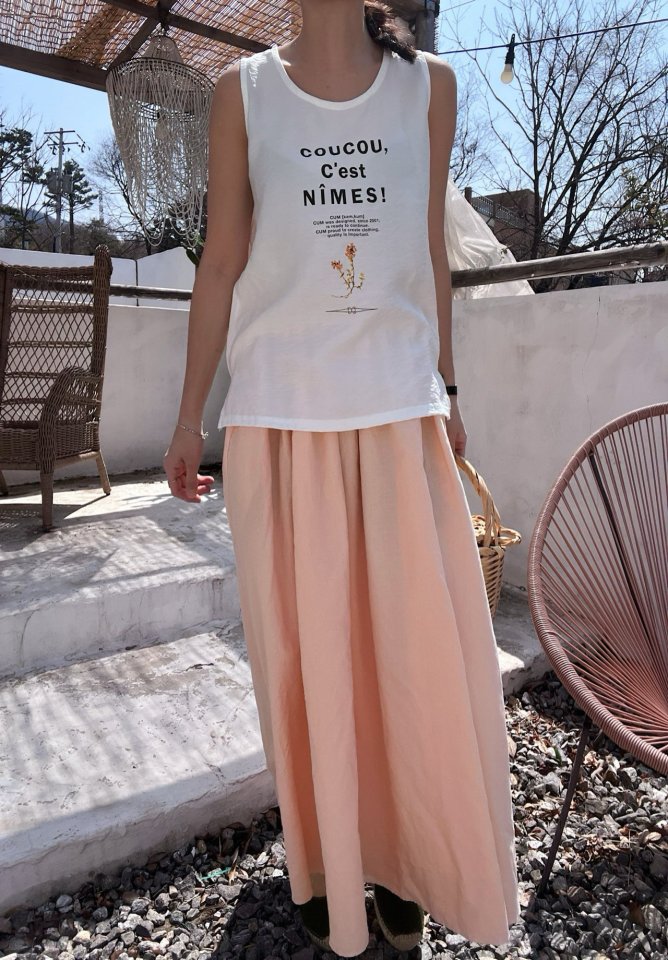 Lagrass - Korean Women Fashion - #shopsmall - Flower Sleeveless - 10