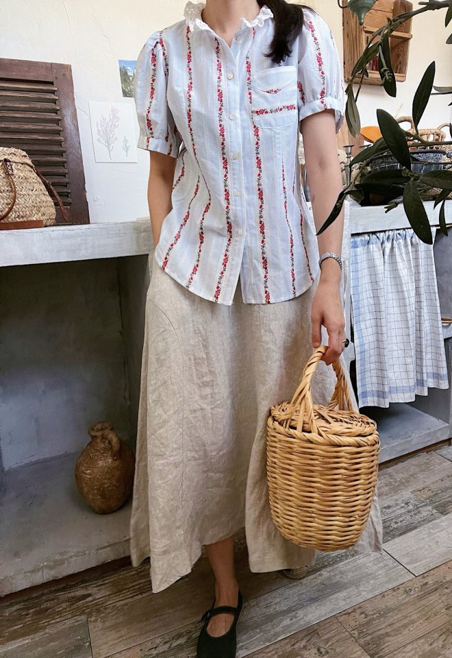 Lagrass - Korean Women Fashion - #shopsmall - Rose Blouse - 9