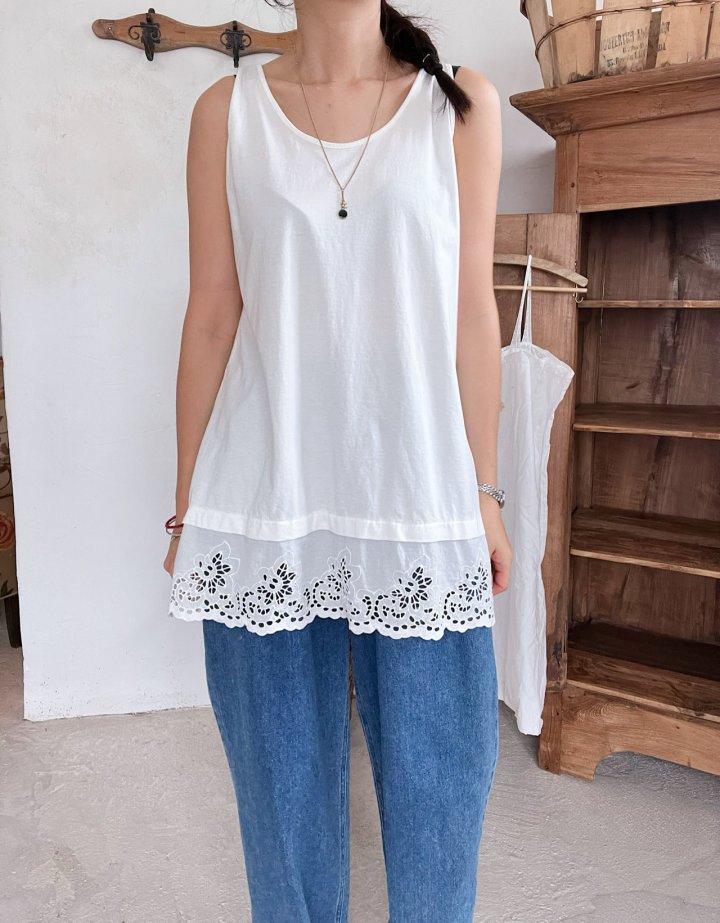 Lagrass - Korean Women Fashion - #shopsmall - Mas Sleeveless - 9