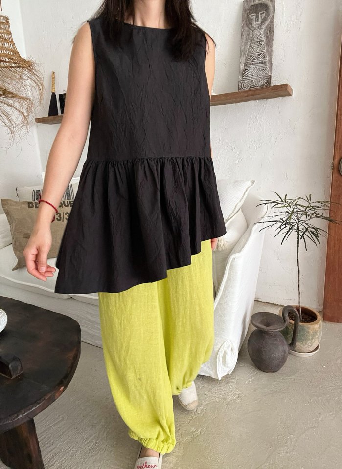 Lagrass - Korean Women Fashion - #shopsmall - Mini Asym Blouse - 2