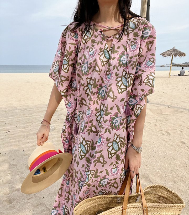 Lagrass - Korean Women Fashion - #thatsdarling - Monie One-piece (hand-block) - 2