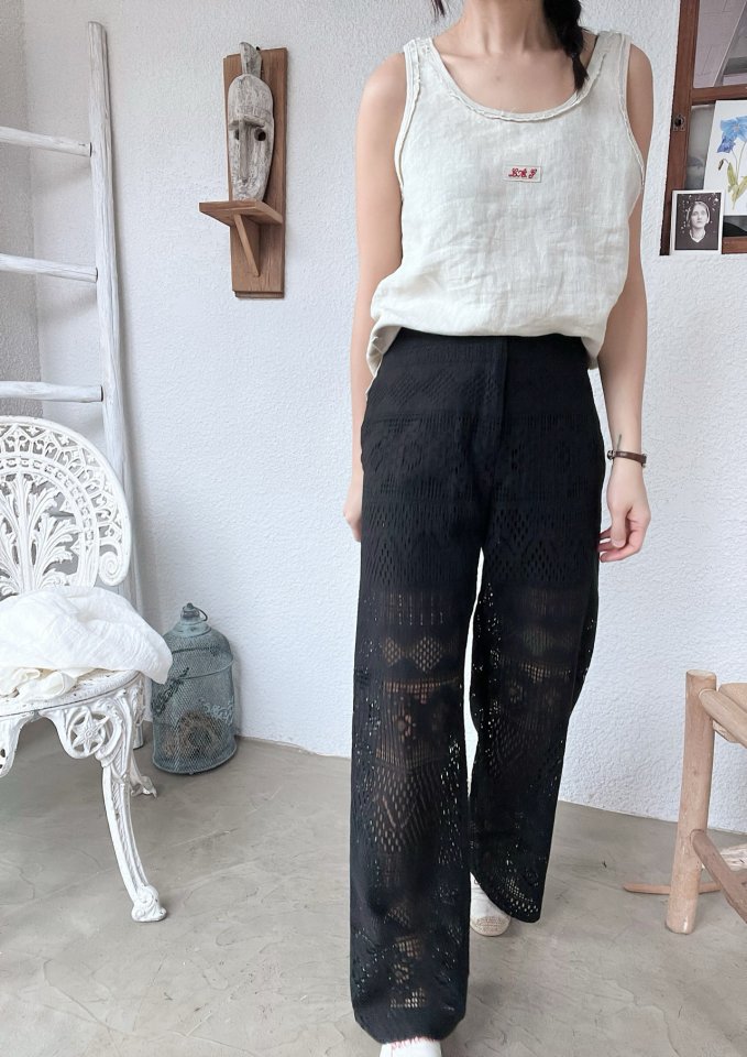 Lagrass - Korean Women Fashion - #thatsdarling - Flee Pants - 8