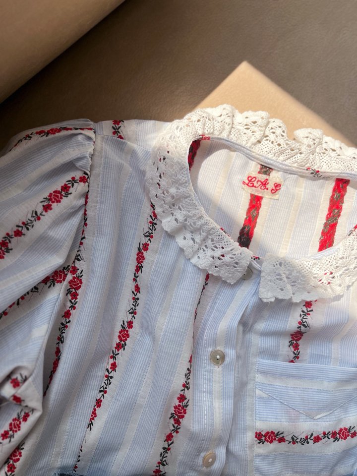 Lagrass - Korean Women Fashion - #thatsdarling - Rose Blouse - 10
