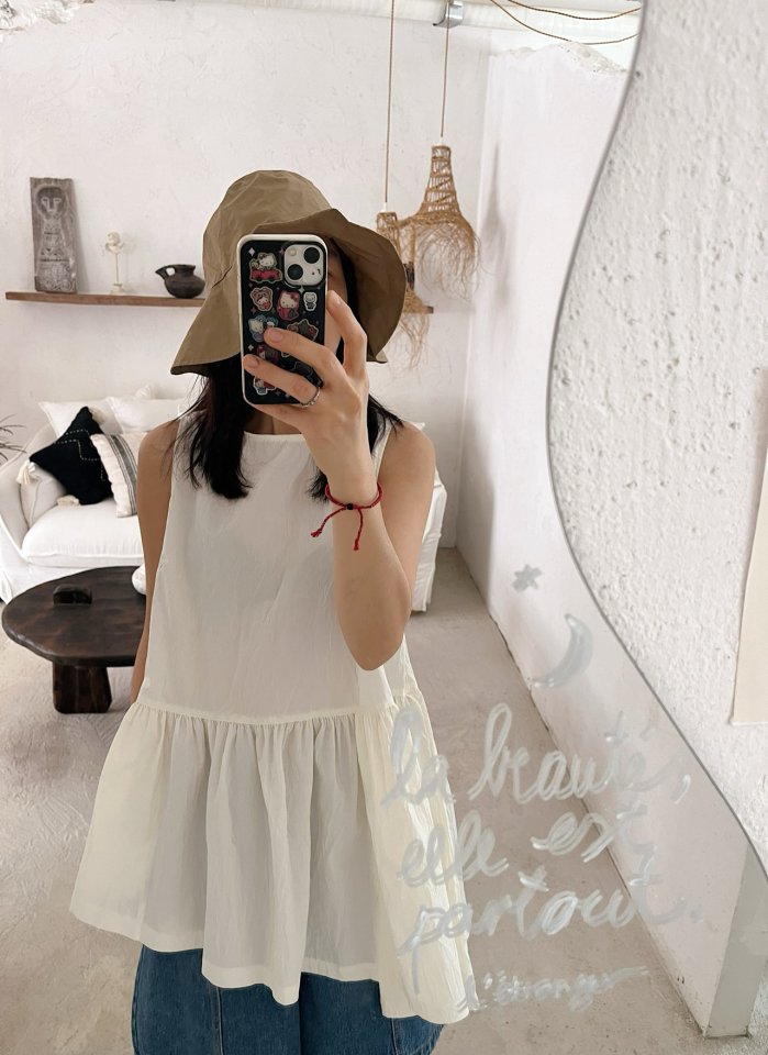 Lagrass - Korean Women Fashion - #thatsdarling - Mini Asym Blouse - 3