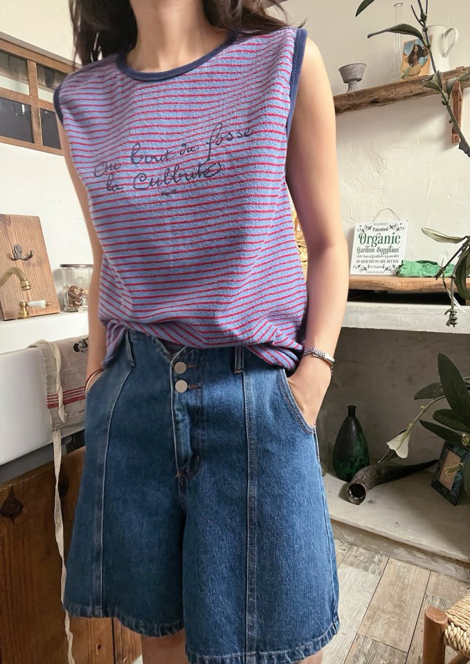 Lagrass - Korean Women Fashion - #thelittlethings - Terry ST Sleeveless - 2
