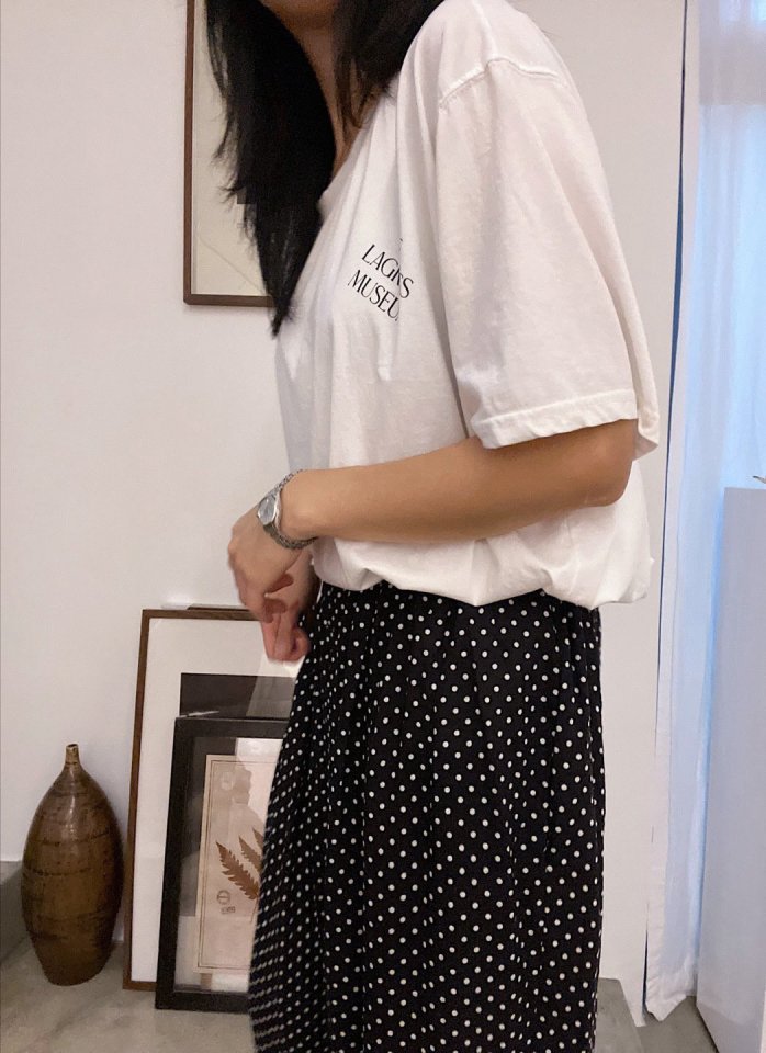 Lagrass - Korean Women Fashion - #thelittlethings - Museum Tee - 9