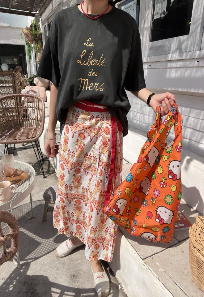Lagrass - Korean Women Fashion - #vintageinspired - Stron Skirt (hand block) - 11