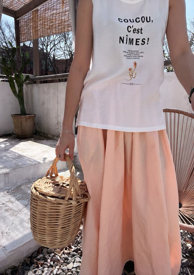 Lagrass - Korean Women Fashion - #vintageinspired - Flower Sleeveless - 5