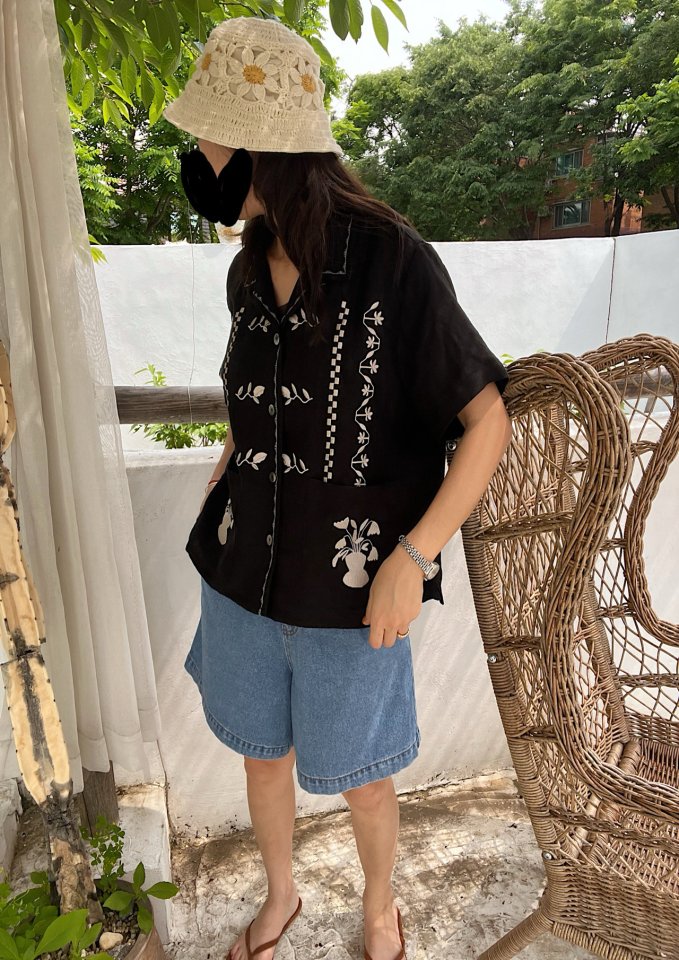 Lagrass - Korean Women Fashion - #vintageinspired - Croc Shirt - 6