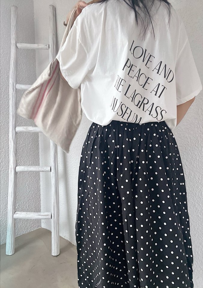 Lagrass - Korean Women Fashion - #vintageinspired - Museum Tee - 2