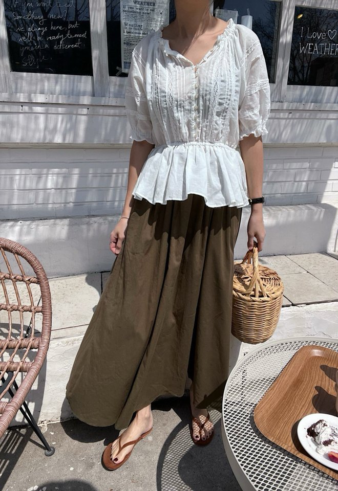 Lagrass - Korean Women Fashion - #vintagekidsstyle - Alice Blouse - 3