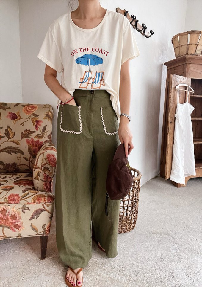 Lagrass - Korean Women Fashion - #vintagekidsstyle - Blin Pants - 8