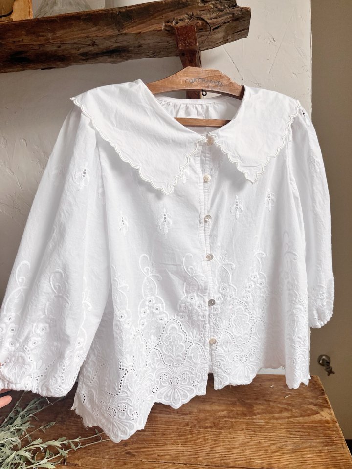 Lagrass - Korean Women Fashion - #womensfashion - Cutting Blouse - 3