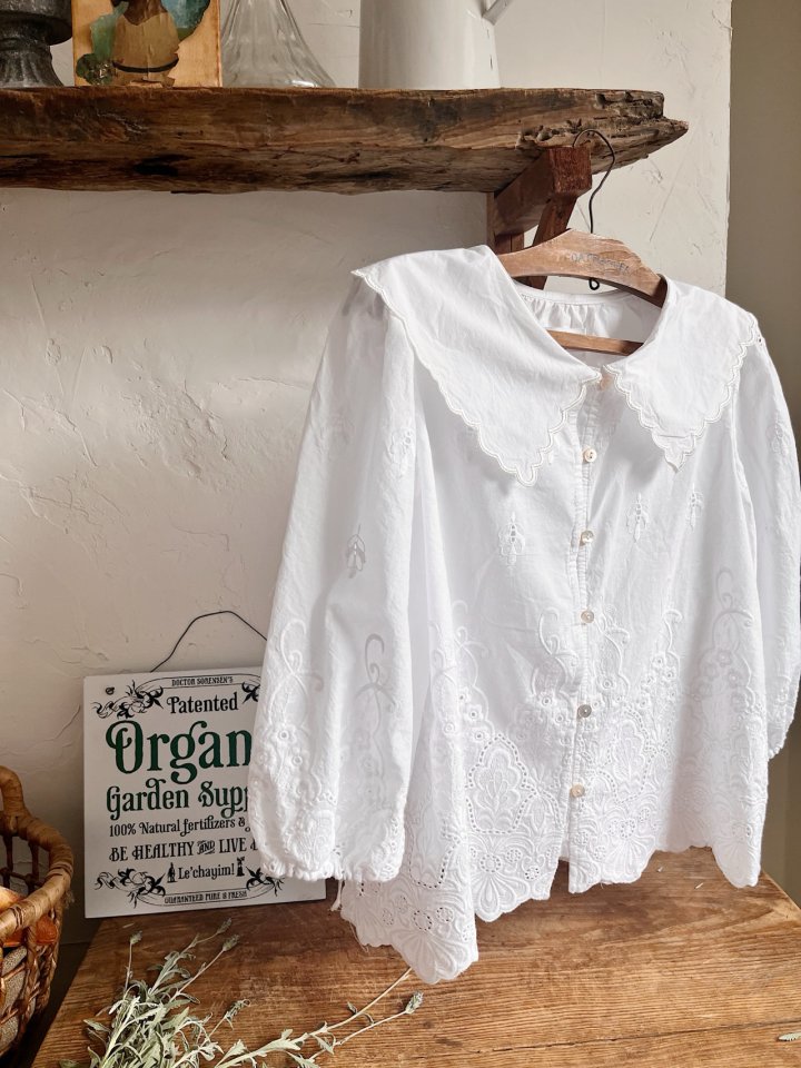 Lagrass - Korean Women Fashion - #womensfashion - Cutting Blouse - 9