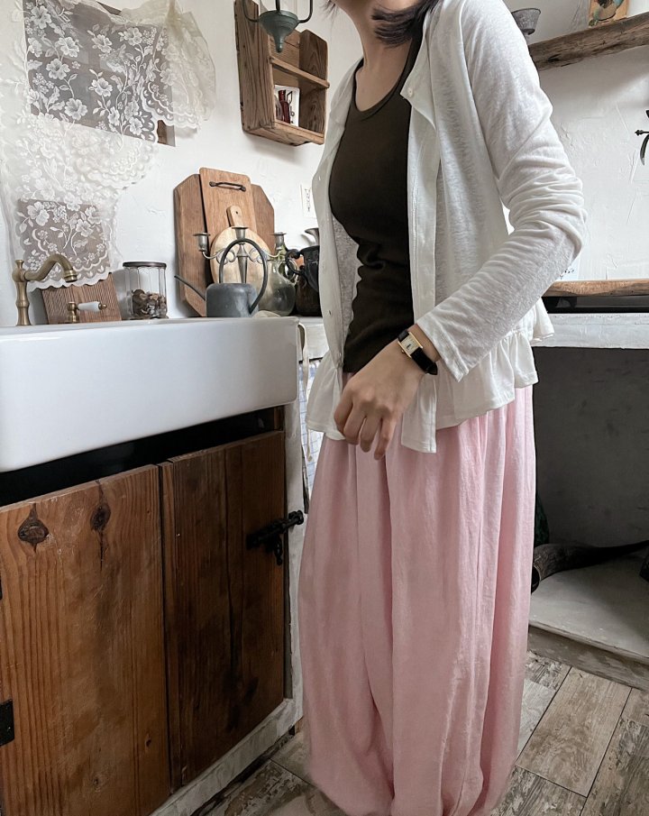 Lagrass - Korean Women Fashion - #womensfashion - Asym Frill Cardigan - 11