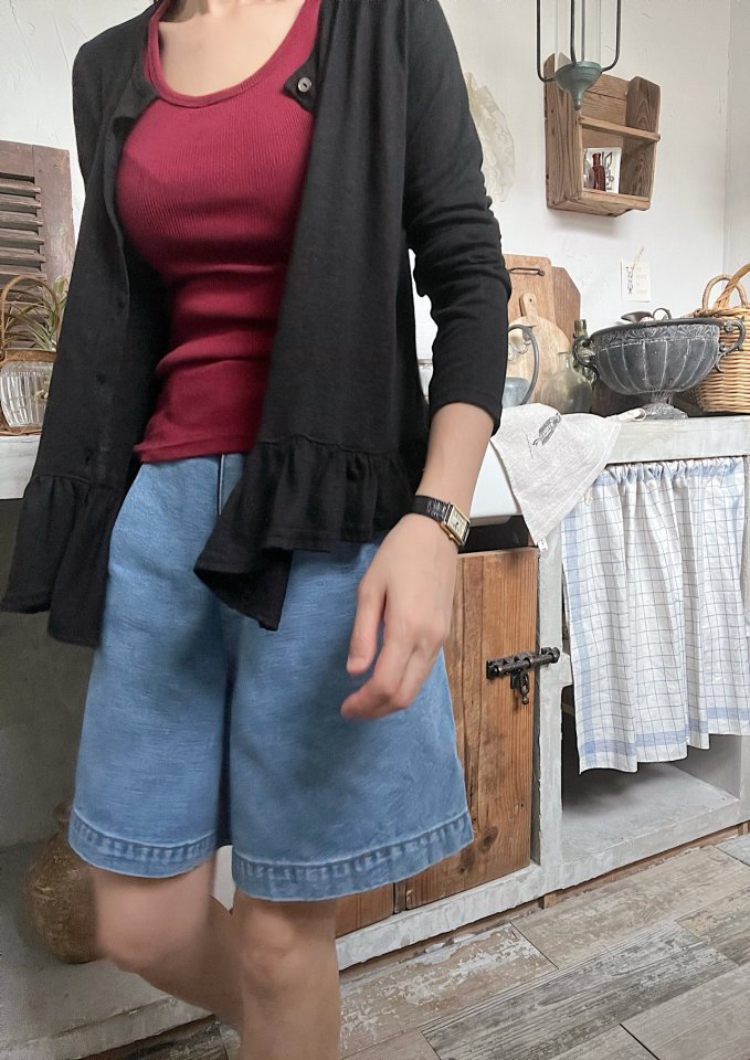 Lagrass - Korean Women Fashion - #womensfashion - Asym Frill Cardigan - 7