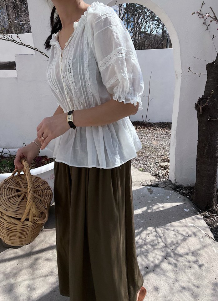Lagrass - Korean Women Fashion - #womensfashion - Alice Blouse - 11