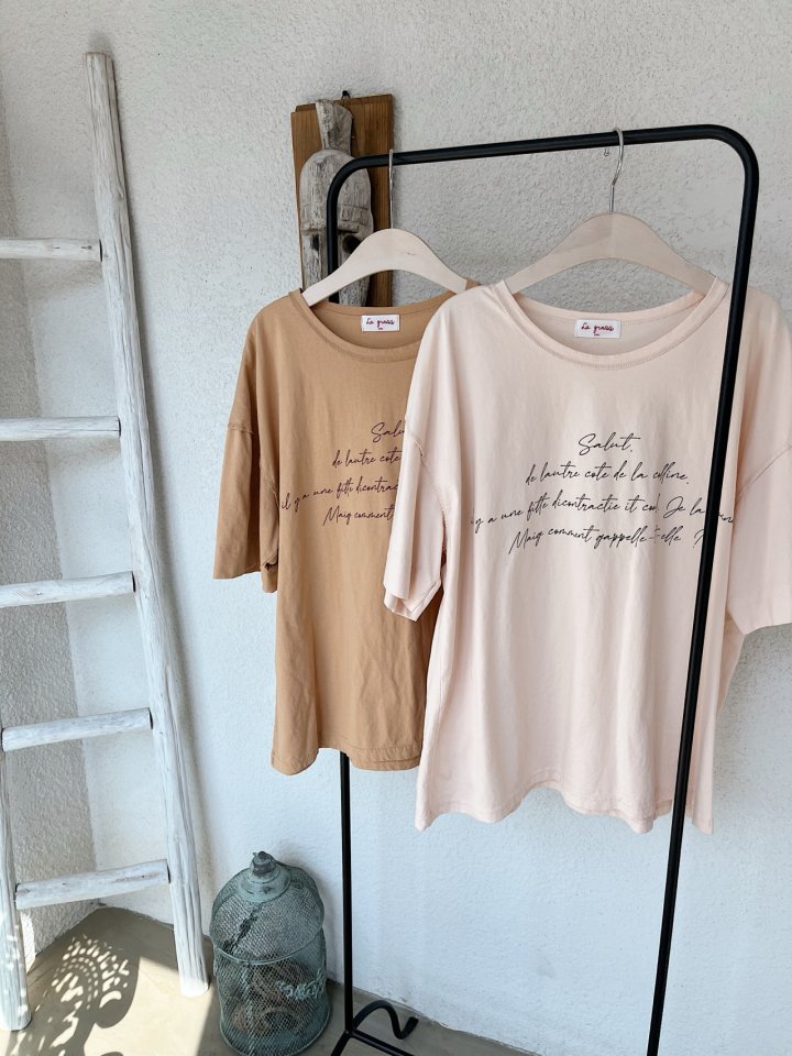 Lagrass - Korean Women Fashion - #womensfashion - Retel Tee - 12