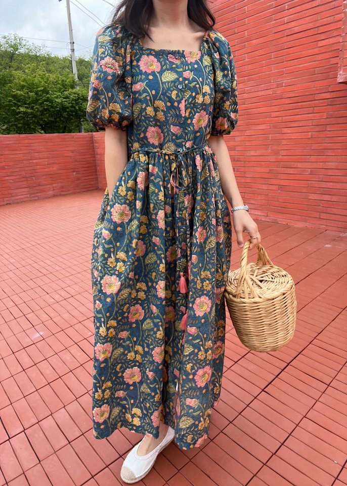 Lagrass - Korean Women Fashion - #womensfashion - Reborn One-piece (hand-block) - 12