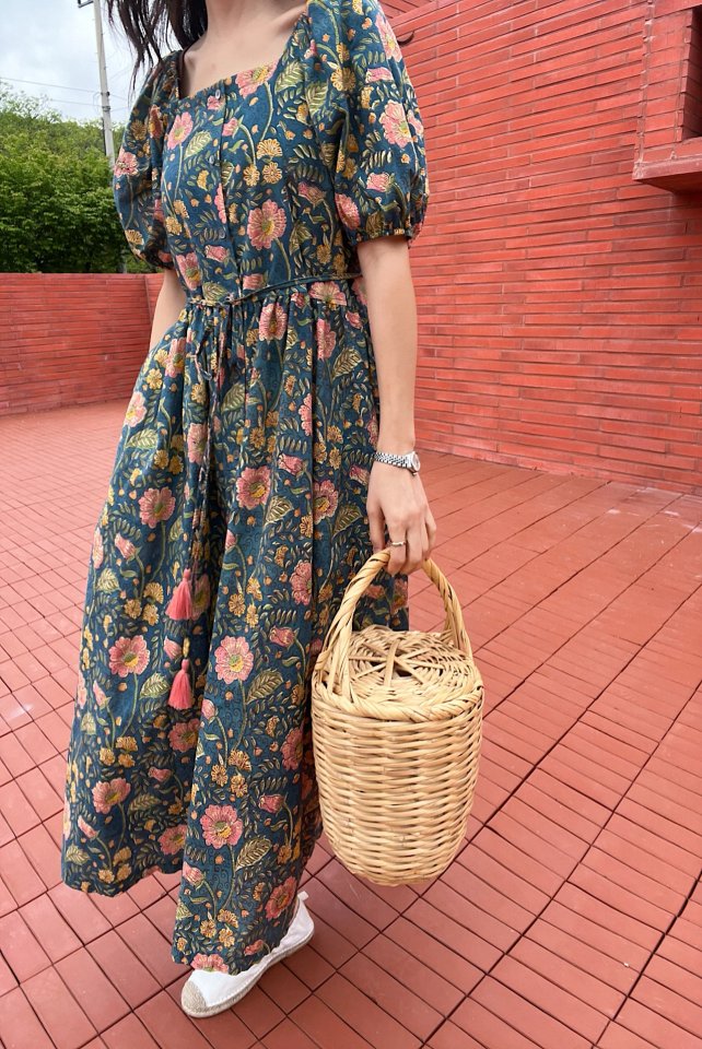 Lagrass - Korean Women Fashion - #womensfashion - Reborn One-piece (hand-block) - 8