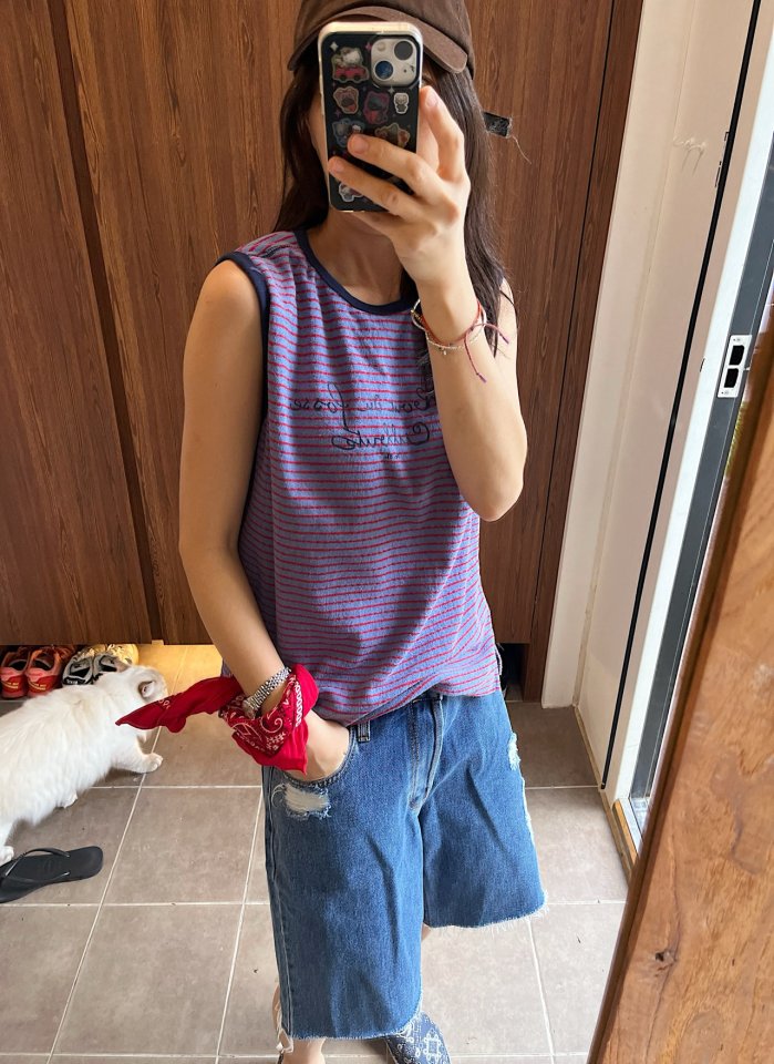 Lagrass - Korean Women Fashion - #womensfashion - Terry ST Sleeveless - 8