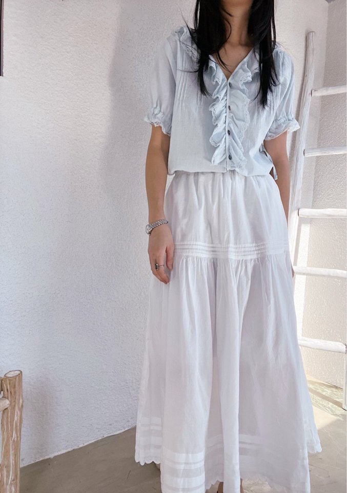 Lagrass - Korean Women Fashion - #momslook - String Blouse - 4