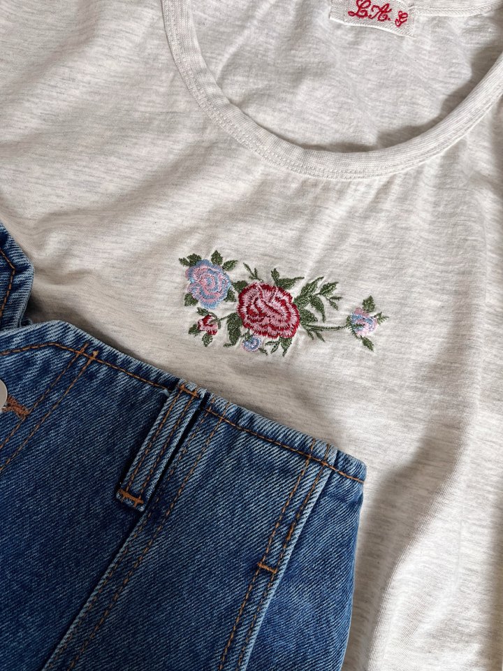 Lagrass - Korean Women Fashion - #womensfashion - Plari Tee - 11