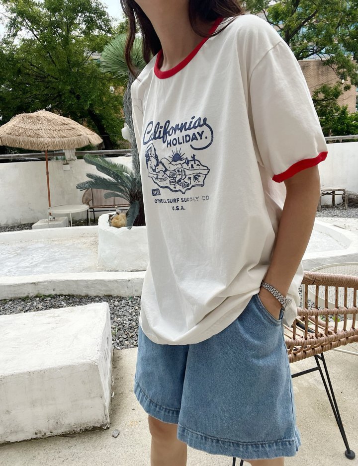 Lagrass - Korean Women Fashion - #womensfashion - Holly Tee - 7