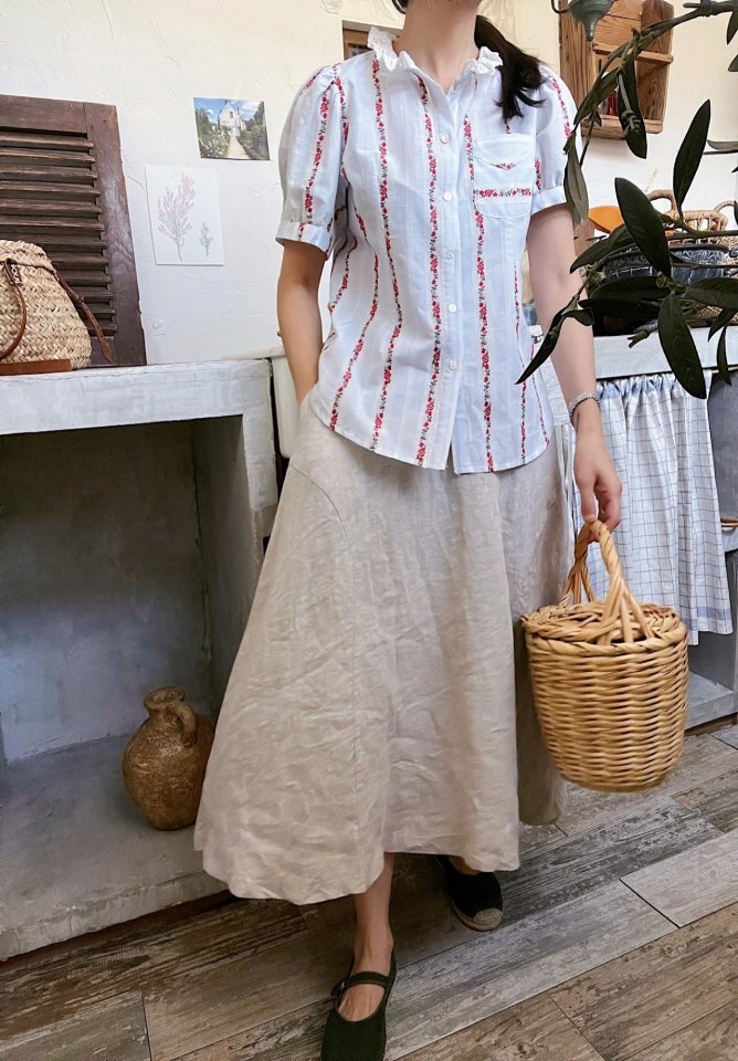 Lagrass - Korean Women Fashion - #womensfashion - Rose Blouse - 3
