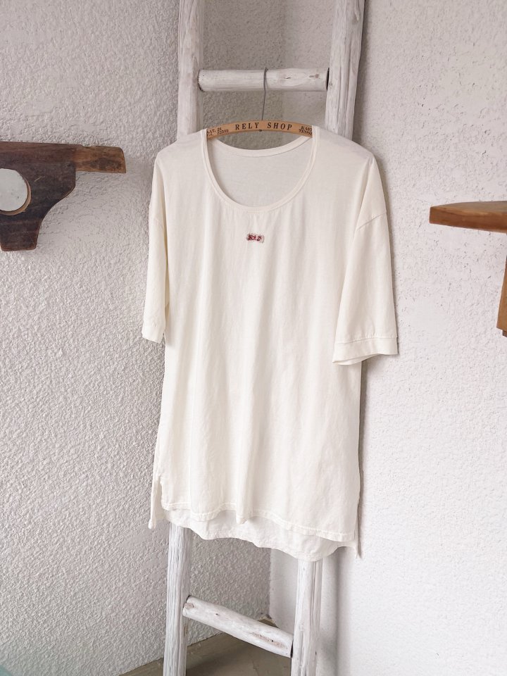 Lagrass - Korean Women Fashion - #womensfashion - Cotton Long Tee - 5