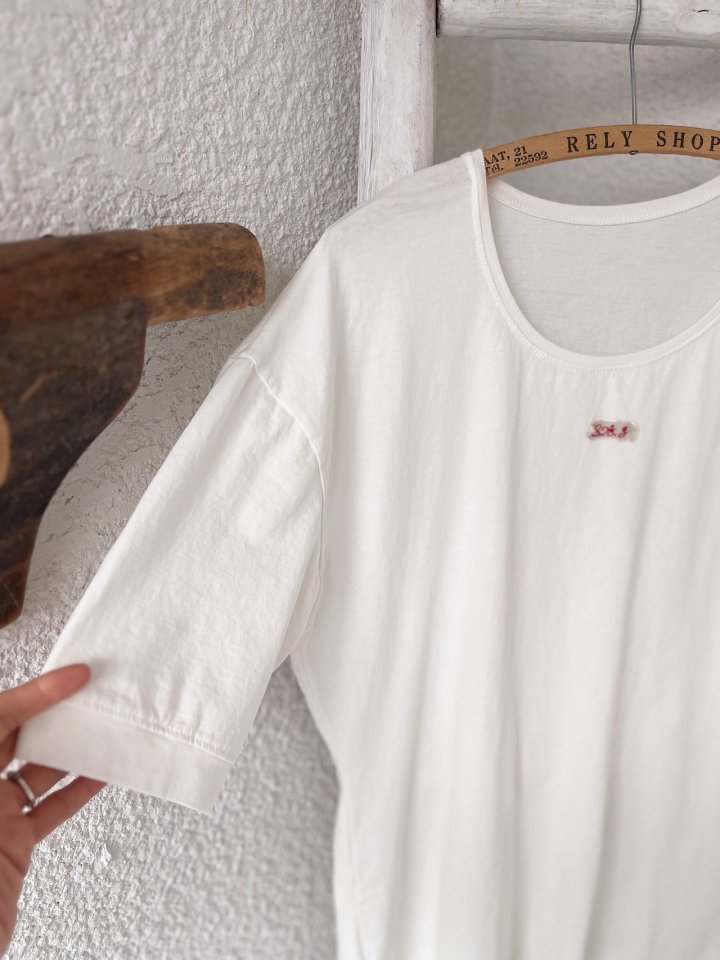 Lagrass - Korean Women Fashion - #womensfashion - Cotton Long Tee - 9