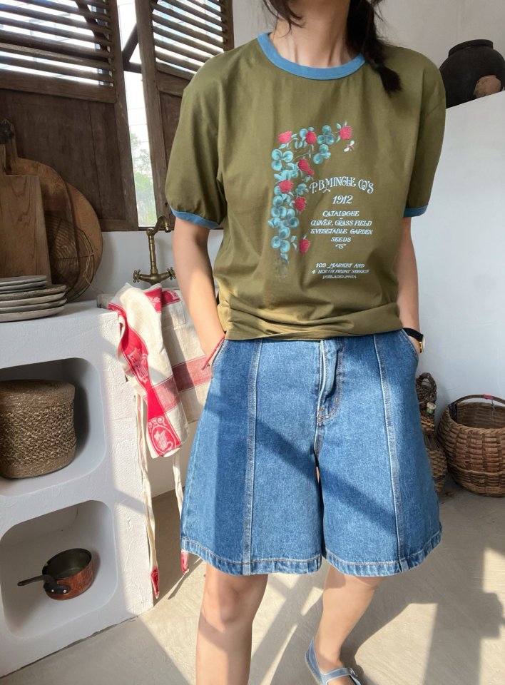 Lagrass - Korean Women Fashion - #womensfashion - Veriby Tee - 2