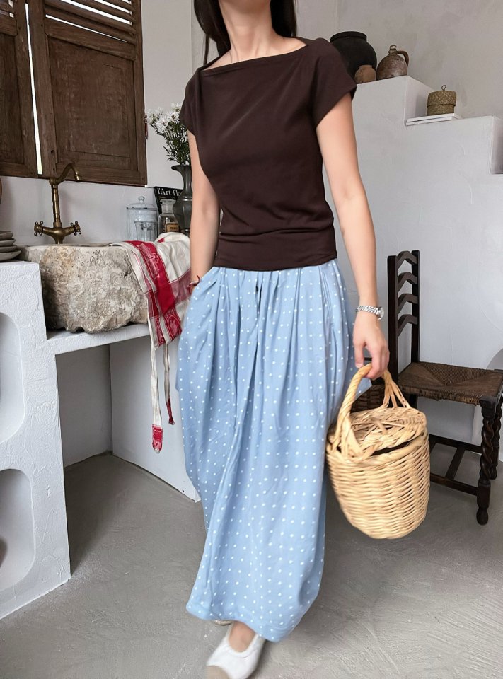 Lagrass - Korean Women Fashion - #womensfashion - Selly Dot Skirt - 10