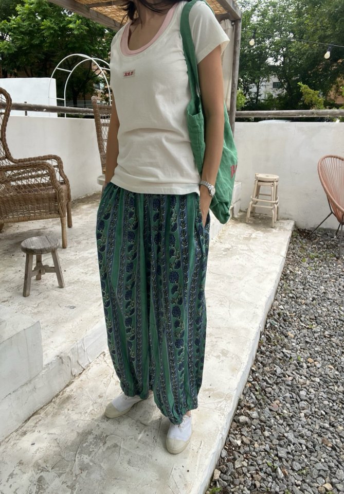 Lagrass - Korean Women Fashion - #womensfashion - U-neck Tee - 5