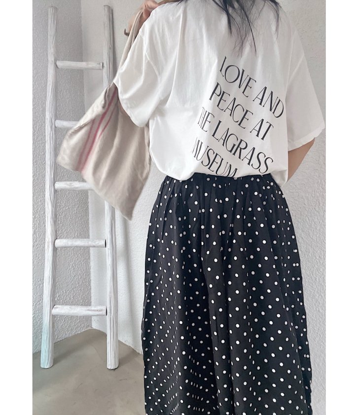 Lagrass - Korean Women Fashion - #womensfashion - Museum Tee