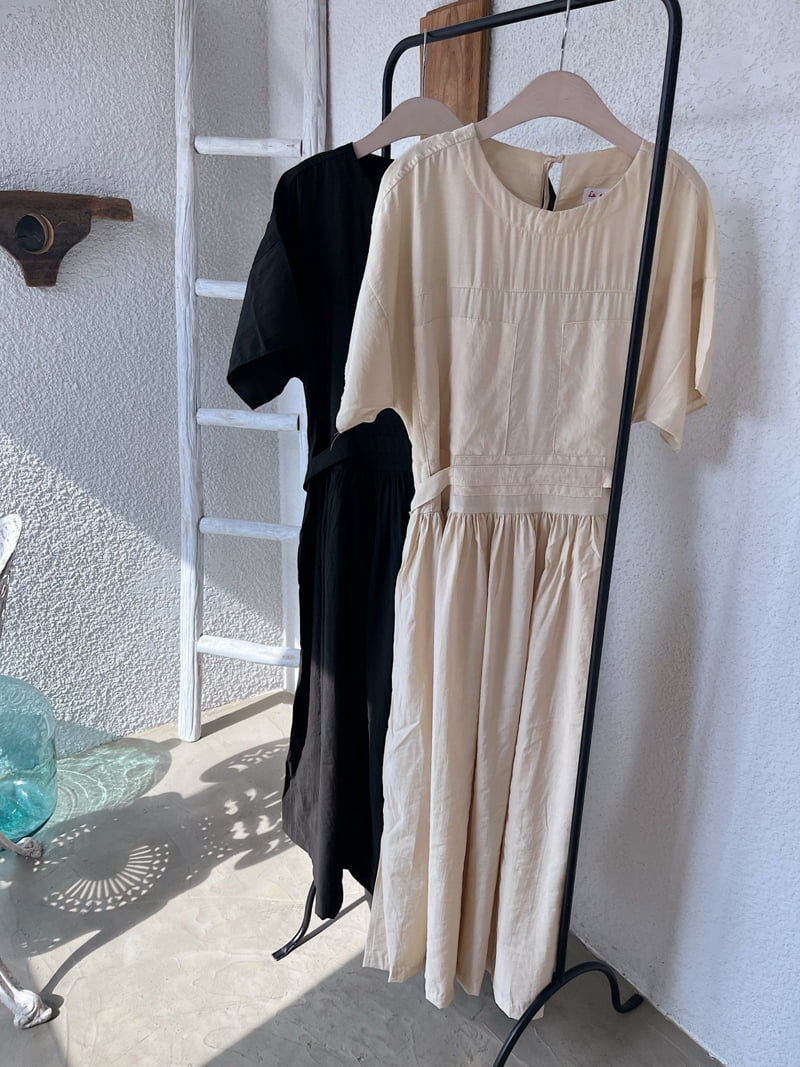 Lagrass - Korean Women Fashion - #womensfashion - Velty One-piece - 5