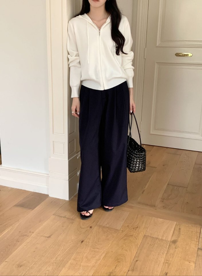 Lissome - Korean Women Fashion - #momslook - Crossing Zip-up - 3