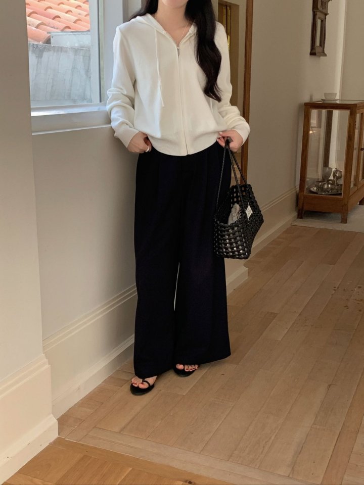Lissome - Korean Women Fashion - #momslook - Crossing Zip-up - 5